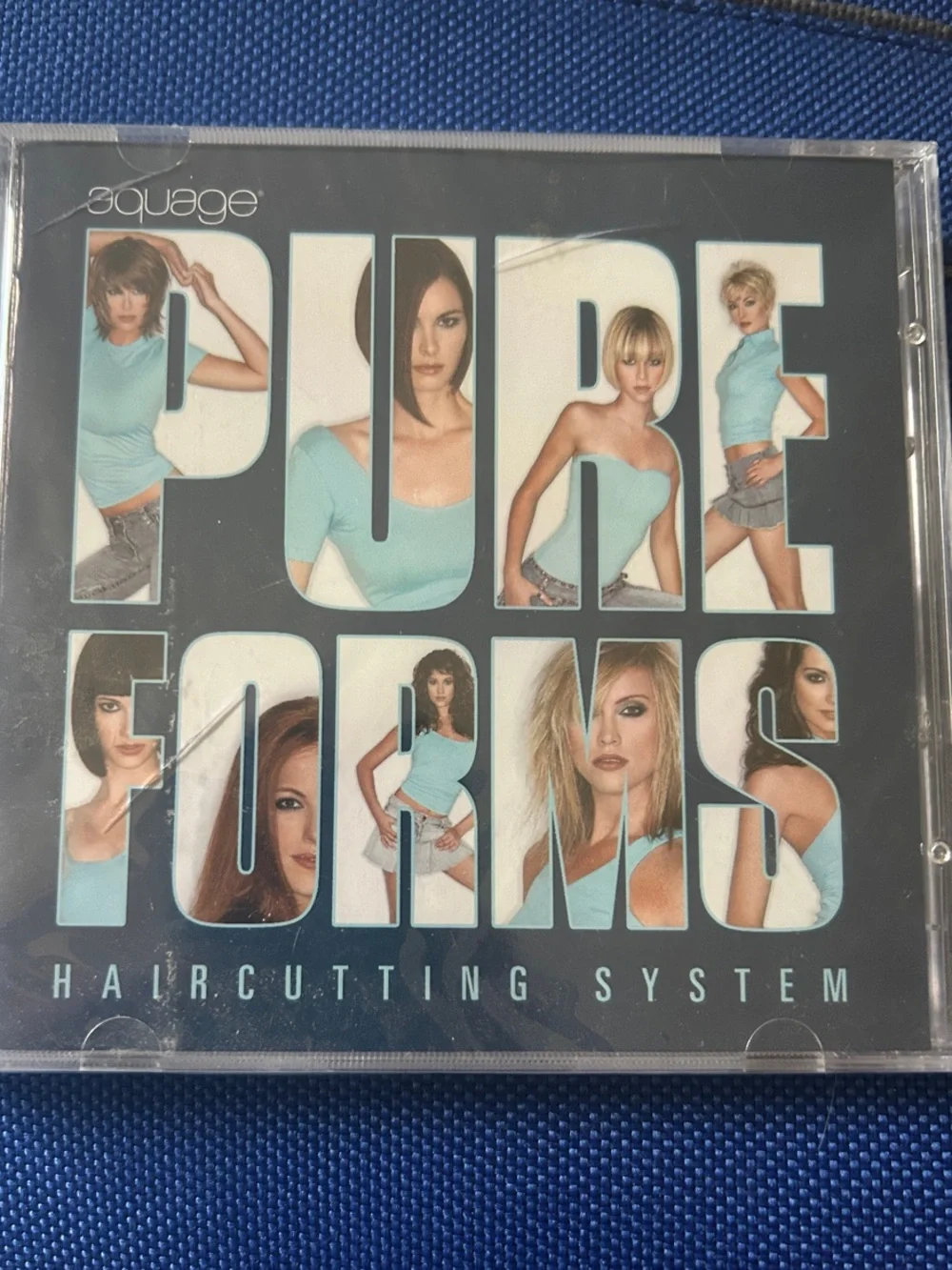 Aquage Pure Forms Haircutting System - Light Blue